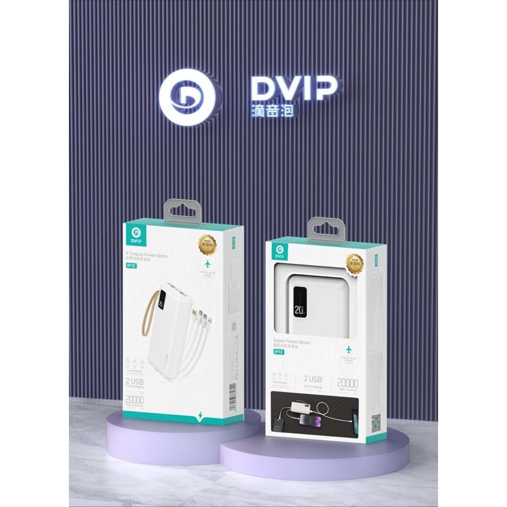 DVIP POWER BANK İP12