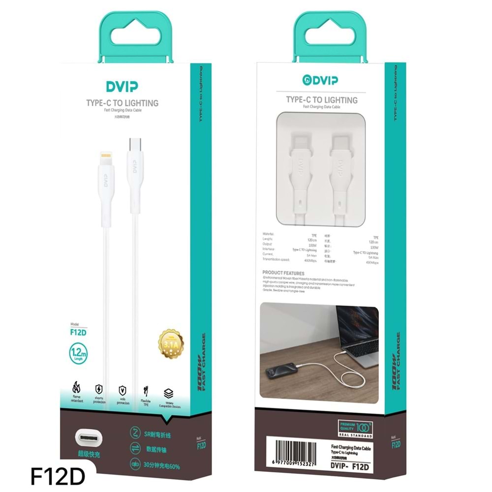 DVIP KABLO TYPC İPHONE F12 D