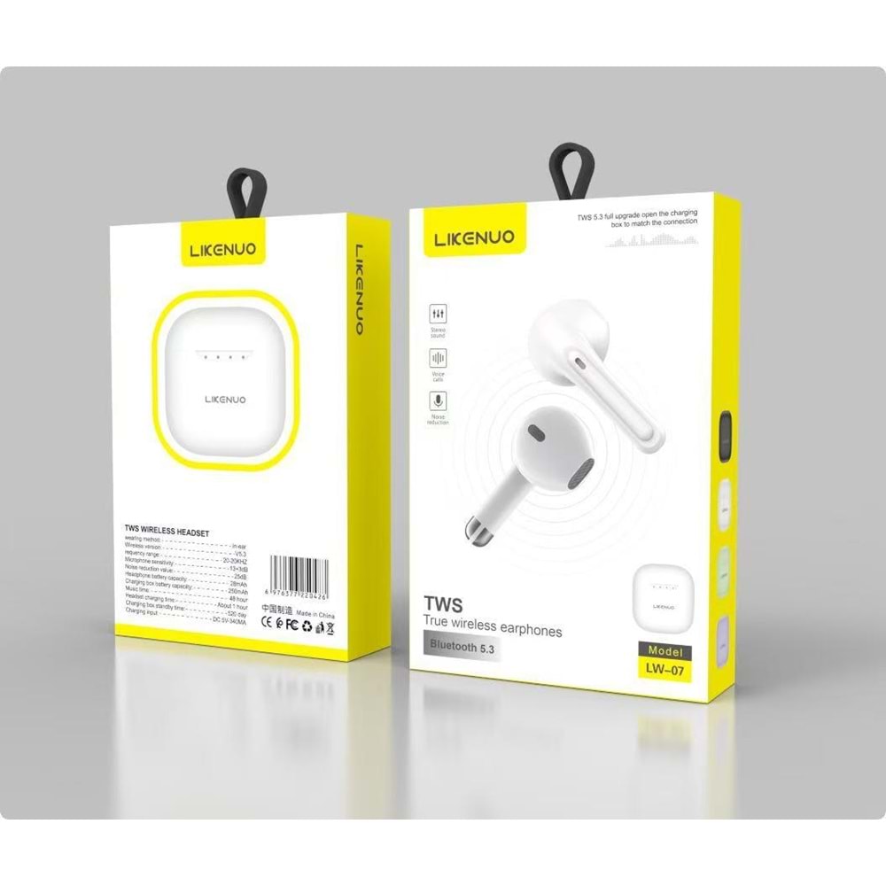 LIKENUO BLUETOOTH KULAKLIK LW07