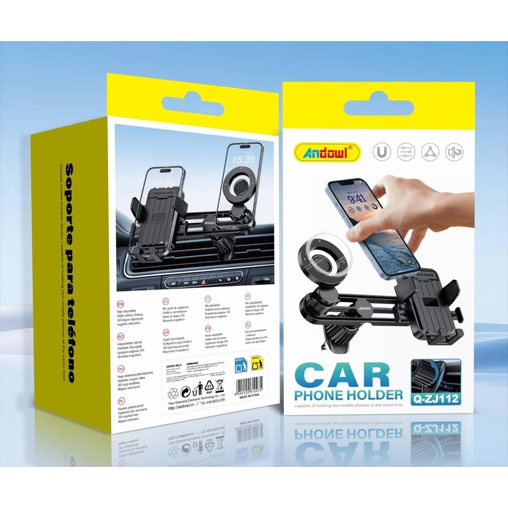 ANDOWL CAR PHONE HOLDER Q-ZJ112