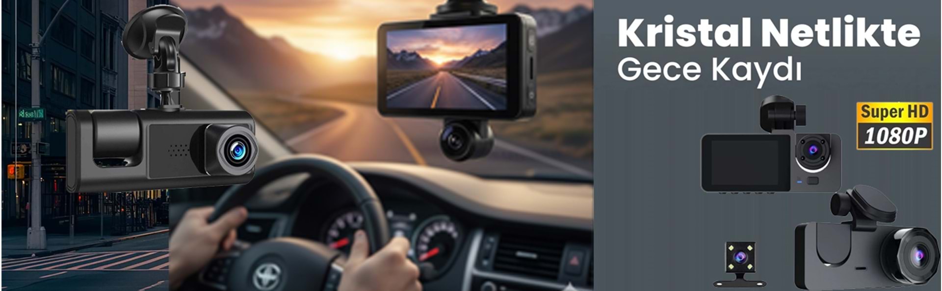 Dvip Telefon Aksesuar - Araç içi Kamera