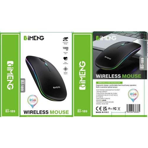 İMENG KABLOSUZ MOUSE BJ 189