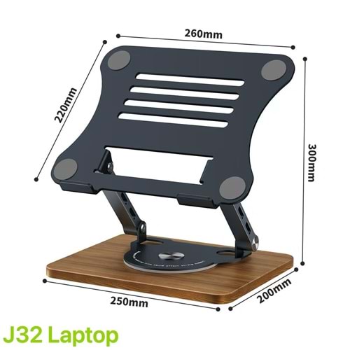 HSD HOLDER METAL LAPTOP J31