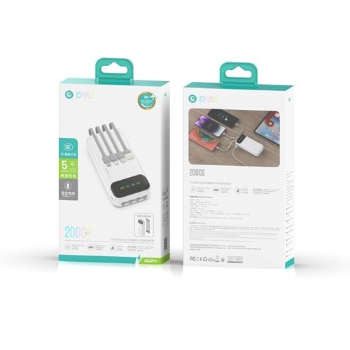 DVIP POWERBANK G04 PRO 20000 MAH