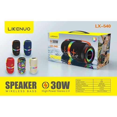 LIKENUO MÜZİK KUTUSU LX540