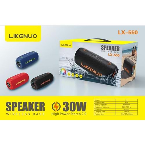 LIKENUO MÜZİK KUTUSU LX550