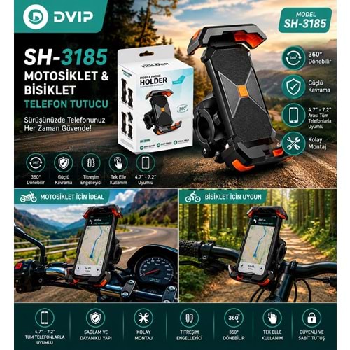 DVIP MOTOSİKLET BİSİKLET SH3185