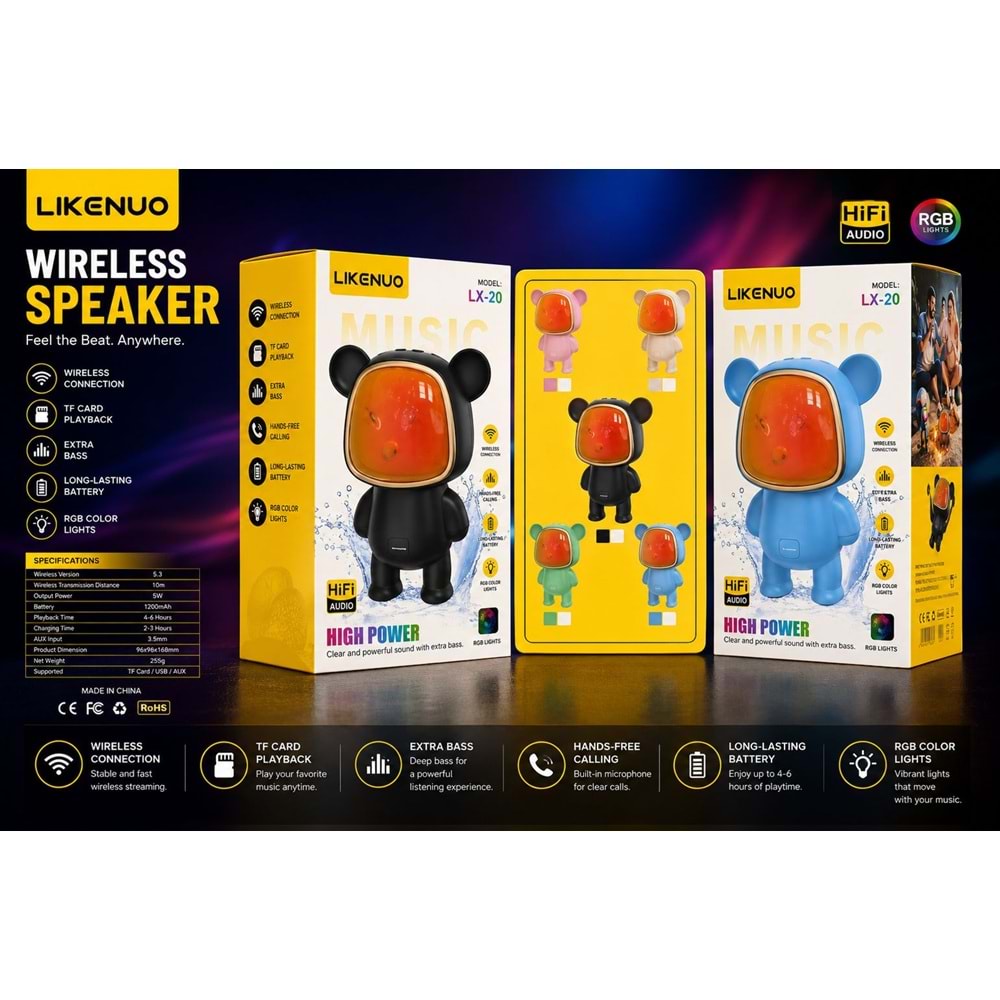 LIKENUO MÜZİK KUTUSU LX20