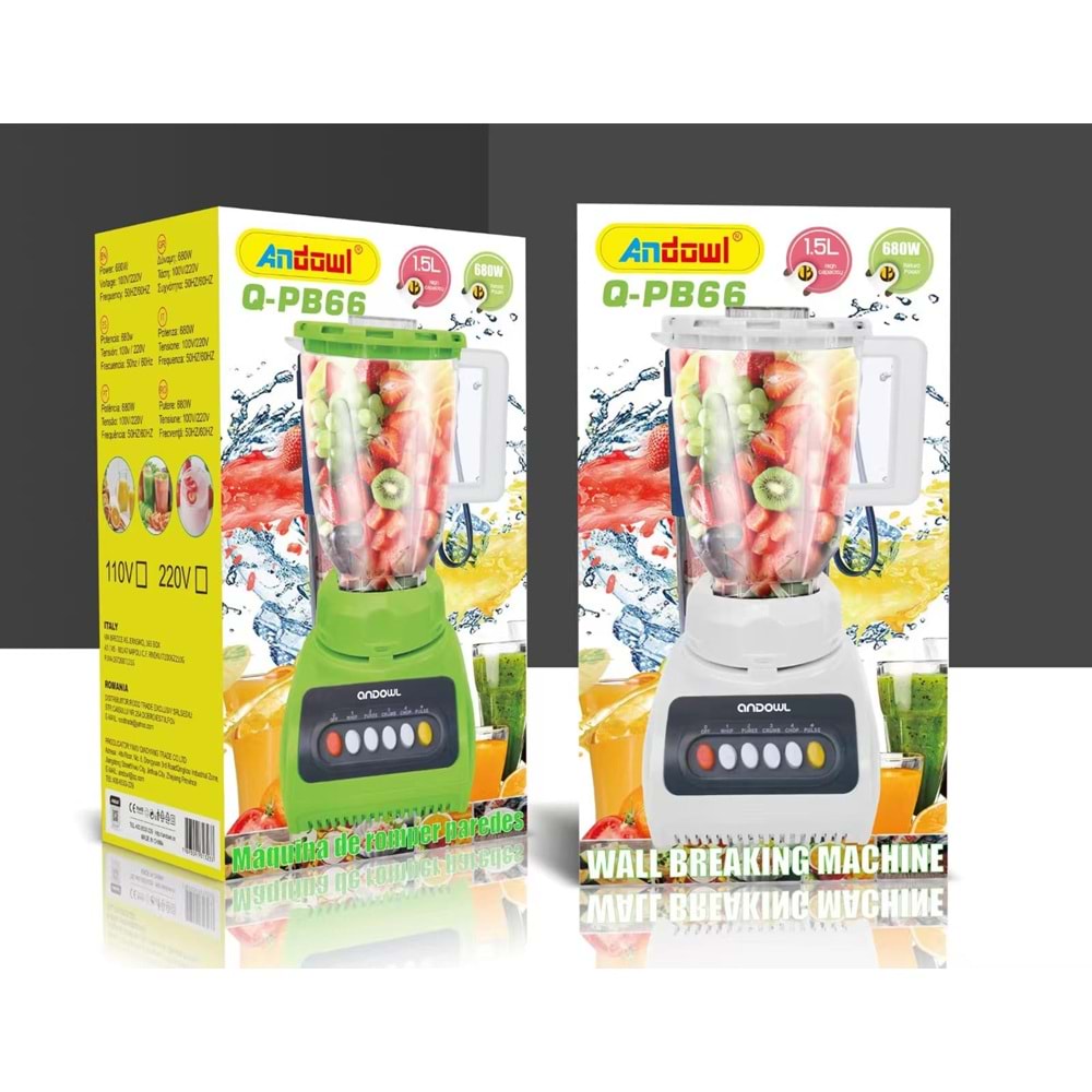 ANDOWL BLENDER QPB66