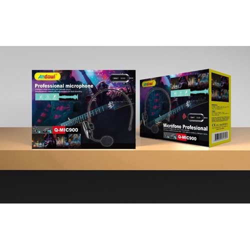 ANDOWL PROFESİONAL MİCROFONO MIC900