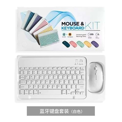 İMENG BLUETOOH KLAVYE SETİ BJ190