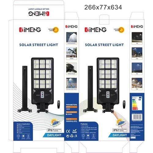 İMENG SOLAR IŞIK 600W YC1-034B