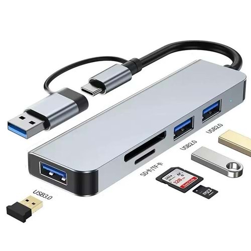 DVIP 5İN1 USB ÇOĞALTICI
