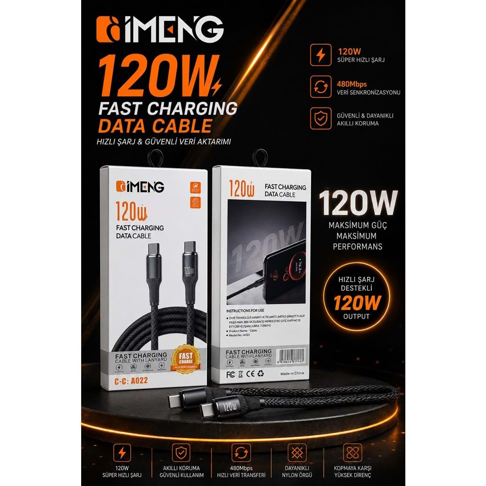 İMENG 120W TYPC TYPC A022